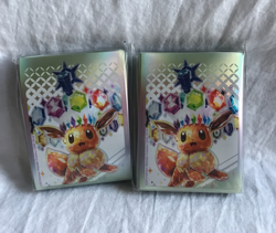 Pokemon TCG: Prismatic Evolutions 2 Packs of 65 Card Sleeves - Image 1