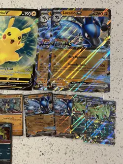 Lot of Jumbo Pokemon Card Lot of 6 and Promos Pikachu V - Image 2