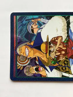 Luffy ONE PIECE Visual Adventure Holo Rare Card TCG Japanese 2000 Vintage #21 AI - Image 3