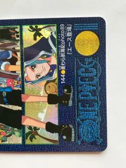 Ace ONE PIECE Visual Adventure Holo Rare Cards TCG Japanese 2001 Vintage #144 AI - Image 4