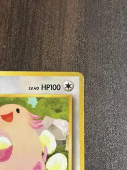 Chansey No.113 Vending Series 1 Komiya Vintage Glossy Pokemon Card Japanese MP - Image 3