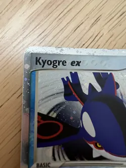 Pokemon Kyogre EX Black Star Promos 37 Holo Card LP - Image 3