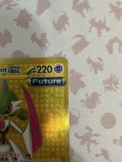 Pokemon Cards Iron Valiant ex 261/182 Gold Secret Rare Paradox Rift - (NM) - Image 3