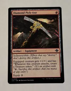MTG Diamond Pick-Axe - The Lost Caverns of Ixalan LP - Image 1