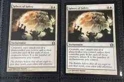 Sphere Of Safety Magic The Gathering. Pair (2) NM Condition. Mtg - Image 1