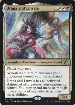 MTG Drana and Linvala (222) | NM | March of the Machine {MOM} - Image 1