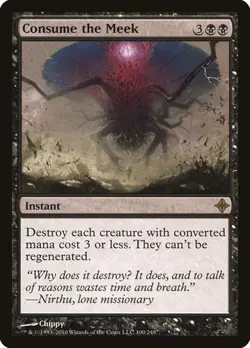 Consume the Meek - Foil ROE NM MTG - Image 1