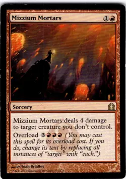 MTG Mizzium Mortars Return to Ravnica Rare #101 - Image 1