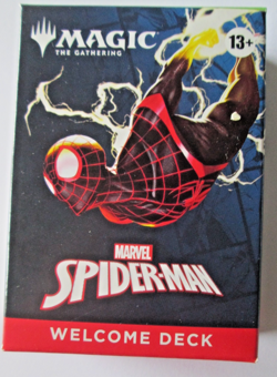 NYCC 2025 MAGIC THE GATHERING SPIDER-MAN WELCOME DECK sealed GREEN MILES MORALES - Image 1