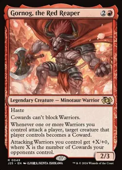 MTG Gornog, the Red Reaper, NM-Mint, English Foundations - Jumpstart - Image 1