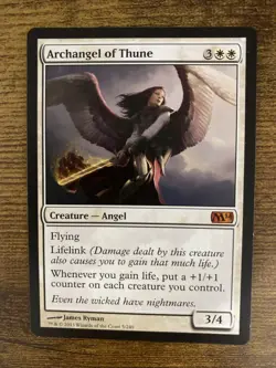 Archangel of Thune Core Set 2014 (M14) Regular Magic The Gathering MTG - Image 2