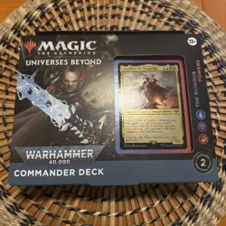 New! The Ruinous Powers MTG Universes Beyond Warhammer 40K Commander Deck 195166173764 - Image 1