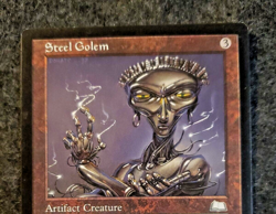 Steel Golem - MTG - Weatherlight NEVER PLAYED (DS3D1E4) - Image 3