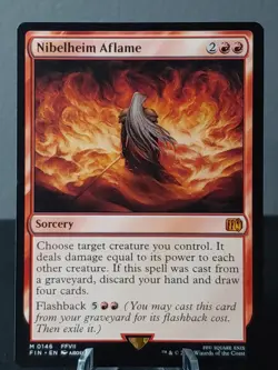 0146 Nibelheim Aflame Magic The Gathering Final Fantasy - Image 1