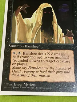 Vintage 1995 Magic The Gathering Chronicles Banshee - Image 4