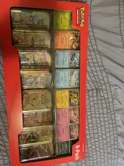 Pokemon TCG Scarlet Violet Prismatic Evolutions 8 Mini Tins NEW Sealed Box - Image 1