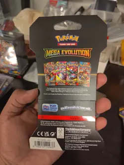Pokemon TCG Mega Evolution Sleeved Booster Pack (VERY HEAVY) 33.6 - Image 2