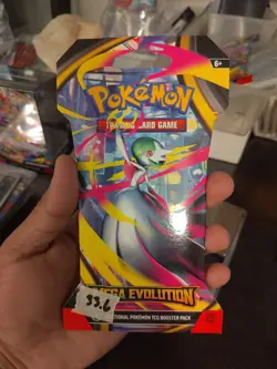 Pokemon TCG Mega Evolution Sleeved Booster Pack (VERY HEAVY) 33.6 - Image 3