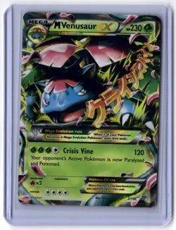 M Venusaur EX 2/146 Ultra Rare Holo LP Pokemon XY Base Set - Image 1