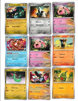 Pokemon TCG - Prismatic Evolutions (x9) Card Lot NM/M - Image 1