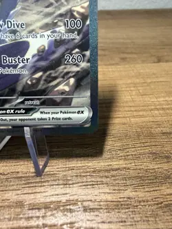 Pokemon TCG Cynthia's Garchomp EX 232/182 NM Sv10: Destined Rivals SIR w/ case! - Image 3