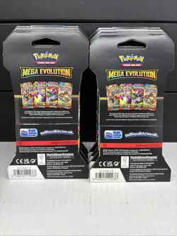 8x Pokemon TCG Mega Evolution Base Set Sleeved Packs BRAND NEW Lucario Venusaur - Image 4