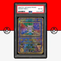Pokemon PSA 8 Ancient Mew I Holo Corrected Nintendo 1999 Movie Promo Japanese - Image 1