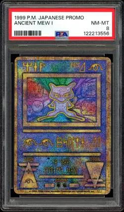 Pokemon PSA 8 Ancient Mew I Holo Corrected Nintendo 1999 Movie Promo Japanese - Image 3