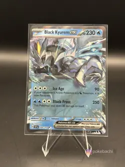 Black Kyurem ex 48/191 Double Rare Holo - Pokemon SV Surging Sparks (NM) - Image 1