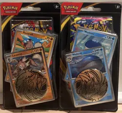Pokemon TCG Mega Evolution Premium Checklane Blister New Factory Sealed LOT OF 2 - Image 1