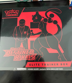 Pokemon TCG Scarlet & Violet Destined Rivals Elite Trainer Box ETB Sealed - Image 1