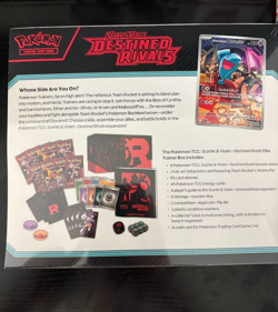Pokemon TCG Scarlet & Violet Destined Rivals Elite Trainer Box ETB Sealed - Image 2