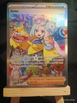 Pokemon TCG Iono 269/193 Special Illustration Rare SV02: Paldea Evolved - Image 1