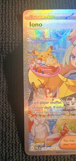 Pokemon TCG Iono 269/193 Special Illustration Rare SV02: Paldea Evolved - Image 4