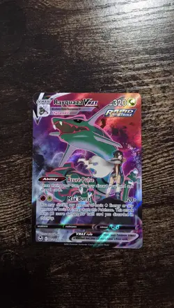 Pokemon Rayquaza VMAX Silver Tempest Trainer Gallery TG20/TG30 NM/Mint - Image 1