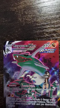 Pokemon Rayquaza VMAX Silver Tempest Trainer Gallery TG20/TG30 NM/Mint - Image 2