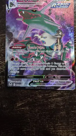 Pokemon Rayquaza VMAX Silver Tempest Trainer Gallery TG20/TG30 NM/Mint - Image 3