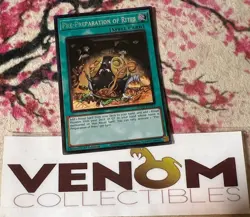 1x (M/NM) Pre-Preparation of Rites RA01-EN055 Collector's Rare 1st Ed. YuGiOh - Image 1