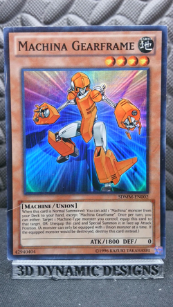 | Yugioh Machina Gearframe SDMM-EN002 Super Rare HP 🔥 | - Image 1