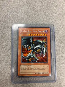 Red-Eyes Black Metal Dragon FMR-001 Secret Rare LIGHTLY PLAYED - Image 1