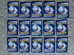 Lot Of 16 Pokemon Jungle Cards Cubone Meowth Jigglypuff Goldeen Oddish ++ - Image 4