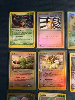 Holo, Reverse Holo Ex Sandstorm Pokemon Card Lot LP/MP Seviper 11/100 Lunatone 8 - Image 2