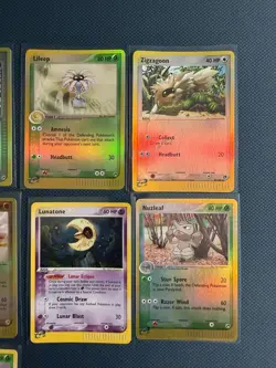 Holo, Reverse Holo Ex Sandstorm Pokemon Card Lot LP/MP Seviper 11/100 Lunatone 8 - Image 3