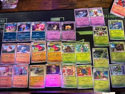 Pokemon 50 Card Reverse Holo Lot No Duplicates Destined Rivals Magikarp Meowth + - Image 2