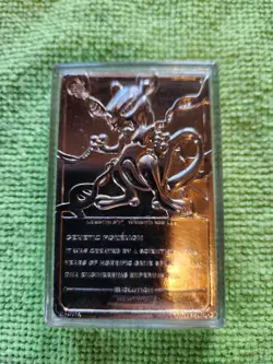 1999 Mewtwo Burger King Gold Plated Trading Card Nintendo Pokemon - Image 2