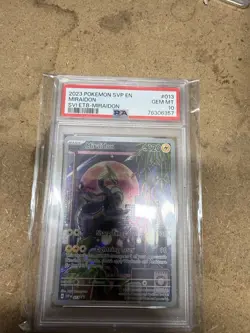 2023 Pokemon SVP EN Miraidon #013 GEM MT 10 PSA Graded Card - Image 1