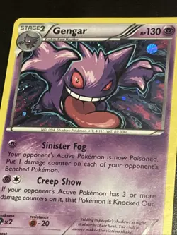Pokemon TCG: Diamond And Pearl & XY : 2 Card Gengar Lot - Image 3