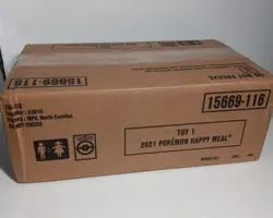 Pokemon TCG: McDonalds 25th Anniversary Cards Sealed Case Toy #1 - 150 Boosters - Image 1
