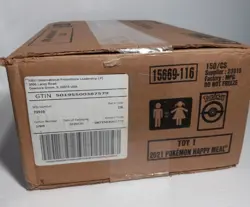 Pokemon TCG: McDonalds 25th Anniversary Cards Sealed Case Toy #1 - 150 Boosters - Image 2