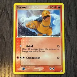 Torkoal 33/110 Holon Phantoms Rare LP Pokemon Card TCG Vintage Pokemon - Image 1